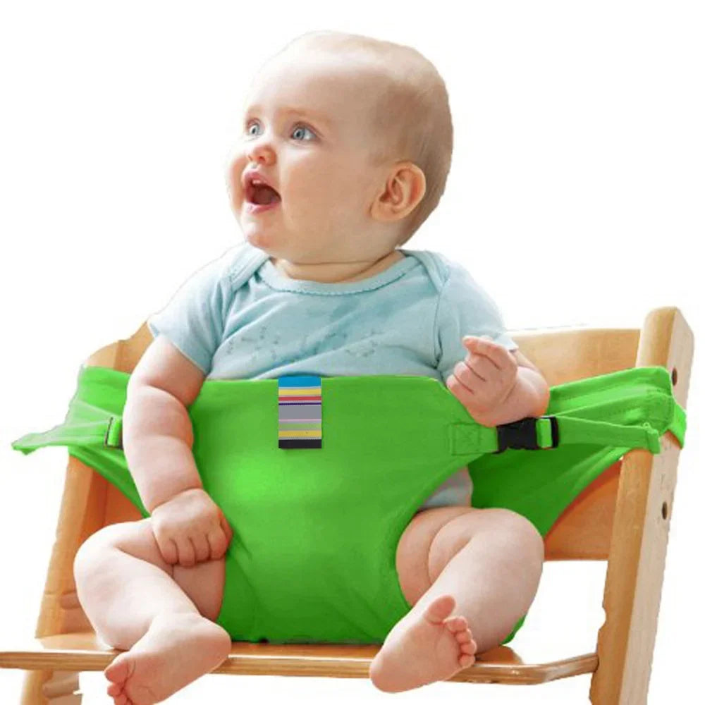 Baby Meal Strap Portable Child Seat Harness Baby Meal Strap Prevent Baby from Falling Foldable Portable Storage