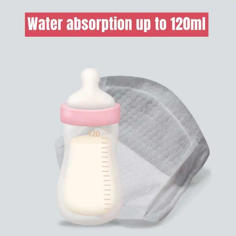 Lot de 30 coussinets d'allaitement jetables, respirants et anti-débordement, ultra-fins, pour allaiter