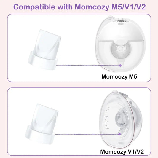 Valves et diaphragme à bec de canard compatibles avec le tire-lait Momcozy M5, pièces de rechange et accessoires pour tire-lait Momcozy M5