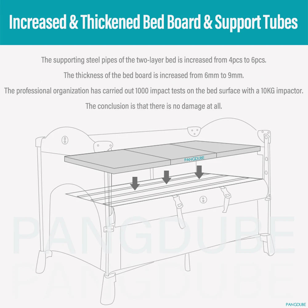 PANGDUBE Multifunctional Baby Crib 120*60cm Baby Bed, Baby Rocker, Diaper Changing Table 0 ~ 6 Years Old Baby Cot