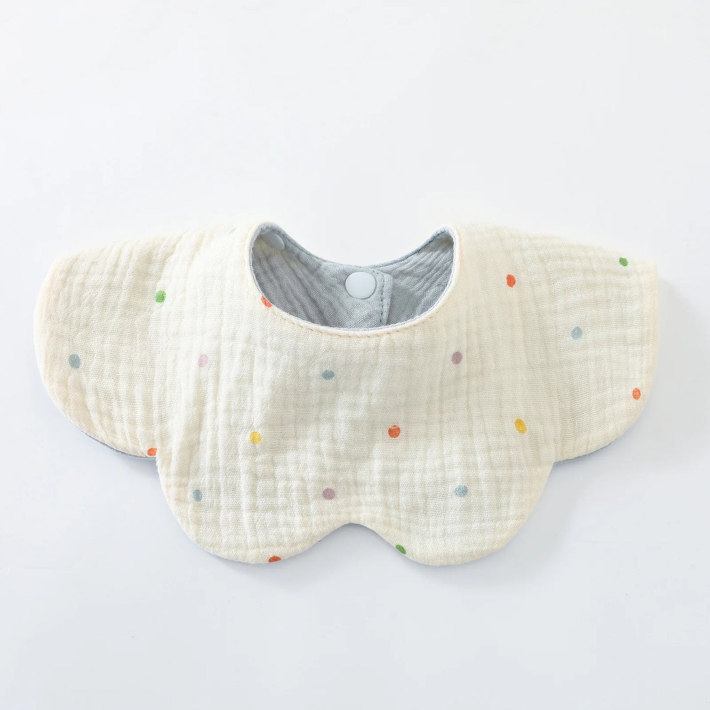New 6 Layers Cotton Two-sided Usable Baby Feeding Drool Bib Cute Infants Saliva Towel Burp Cloth For Newborn Toddler Kids Bibs