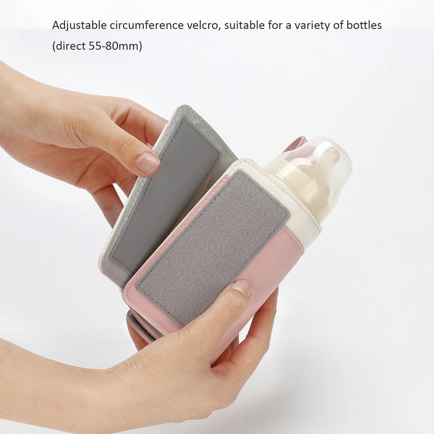 Chauffe-biberon portable à 3 niveaux de température constante pour l'allaitement, la nuit, l'utilisation quotidienne et les voyages