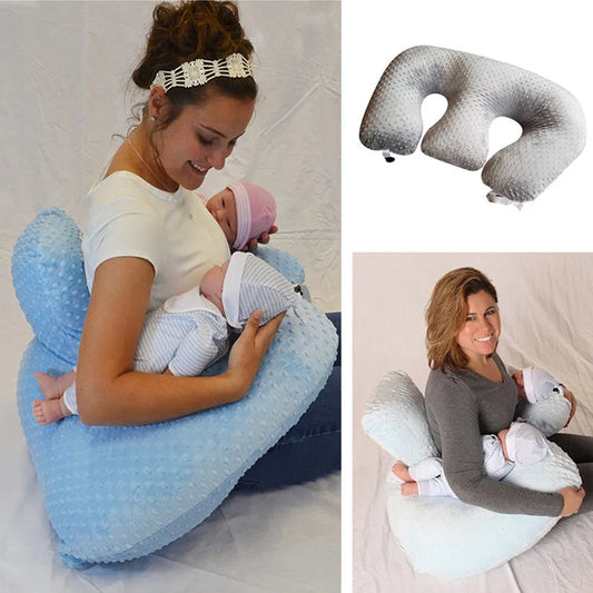 Coussin d'allaitement pour bébé, coussin anti-crachats, nid pour bébé