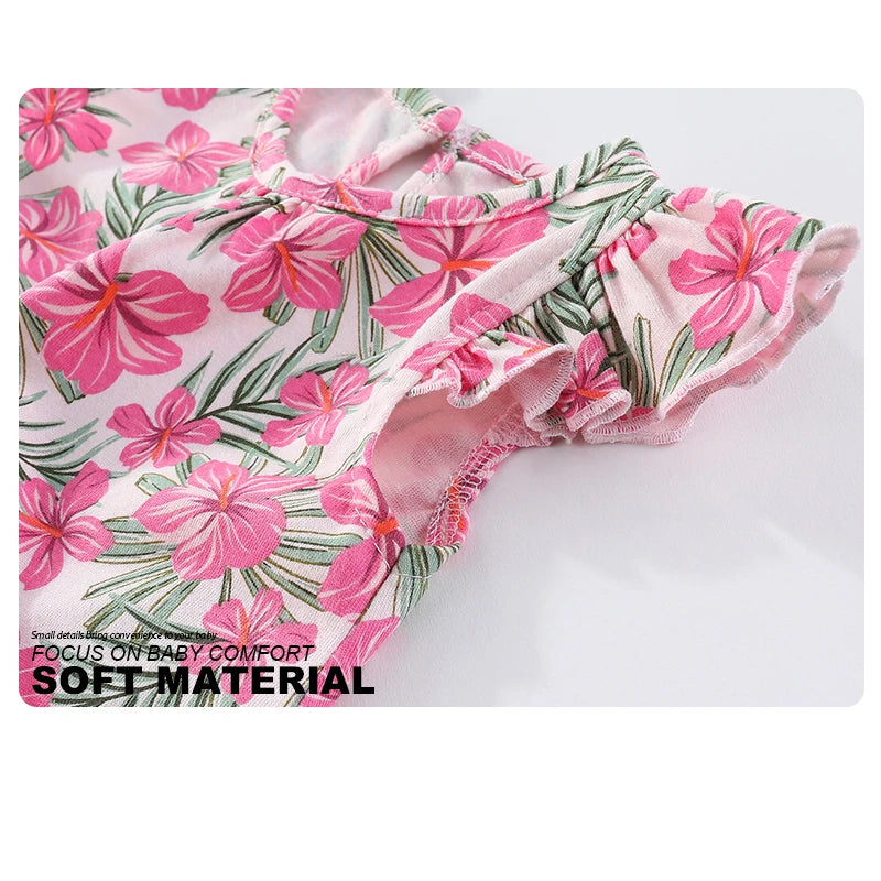 2 pièces été mignon bébé garçon fille combinaisons tissu confortable 0-9 mois nouveau-né barboteuse sans manches vêtements pour bébé