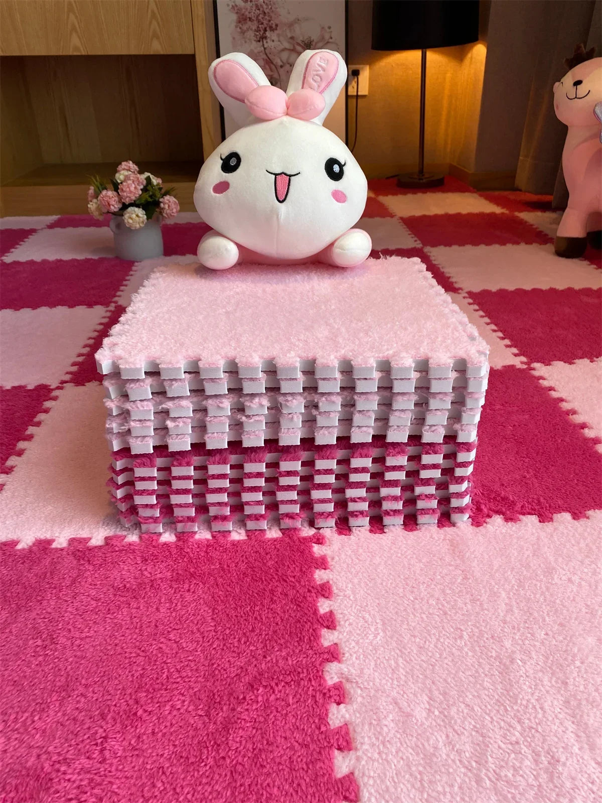 20pcs Activities Mat For Baby Soft Plush Kids Carpet Children's Play Rugs Toys EVA Foam Babies Puzzle Interlock Floor Mats 30*