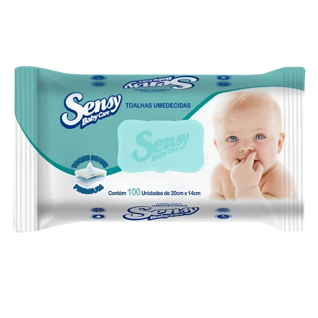 Sensy Care Wet Scarves 100 Units