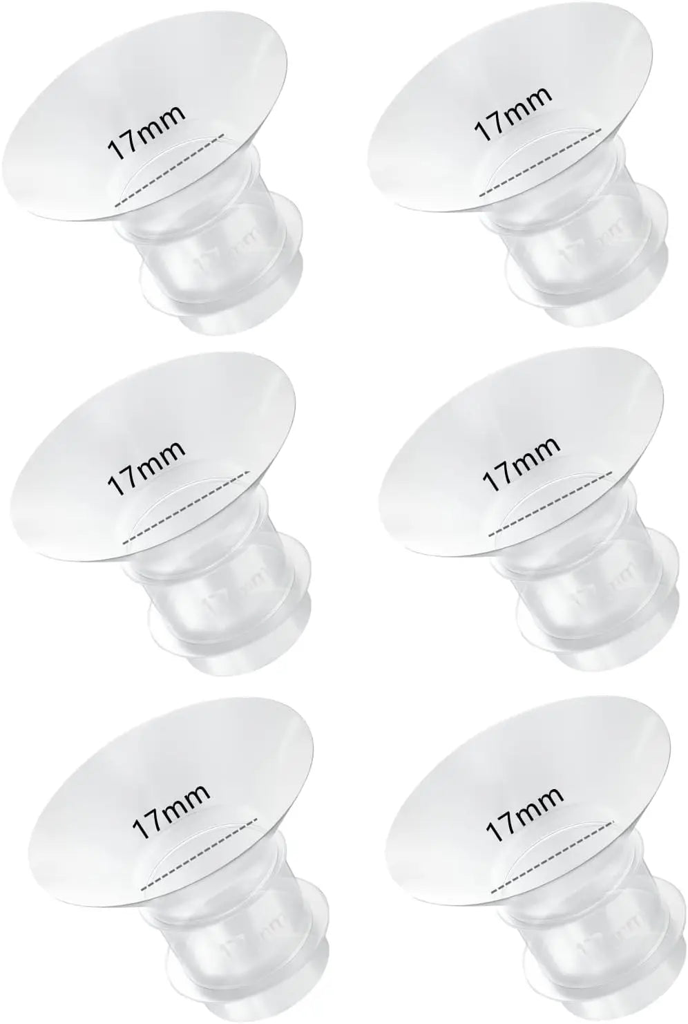 Insert de bride 13/15/17/19/21 mm compatible avec tire-lait Medela/Spectra/XIMYRA/YOUHA/TSRETE/Momcozy S12/S12Pro bride 24 mm