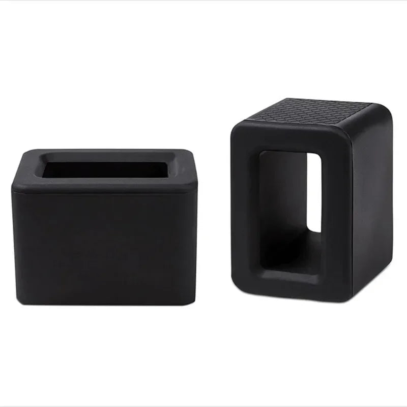 1pcs Car Seatbelt Locking Upright Device Card Slot Bracket Silicone Buckle Protective Cover Guard Belt Holder Car Accessories