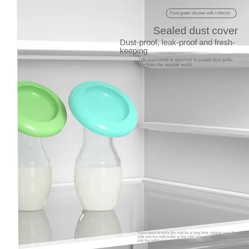 Tire-lait manuel en silicone de qualité alimentaire, récupérateur de lait maternel, tire-lait manuel en silicone, économiseur de lait maternel, accessoires pour tire-lait pour bébé
