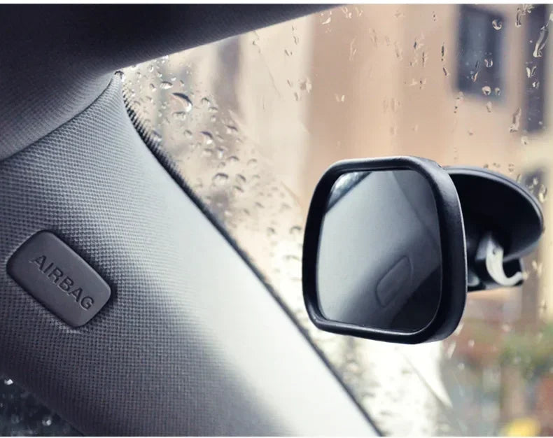 2 In 1 Kids Monitor Baby Rear View Mirror In-Car Baby Observation Mirror Car Rear Seat Child Safety Mirror Easy Installation