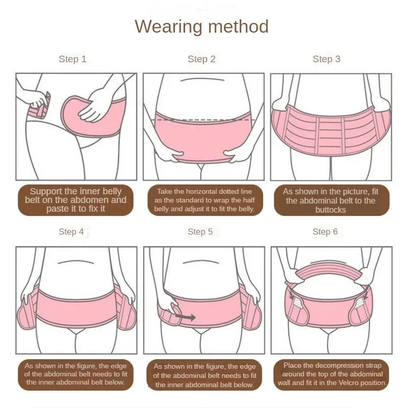 Ceinture de soutien abdominale pour femmes enceintes, ceinture de soutien ajustable pour le dos, ceinture de protection pour la maternité et la grossesse