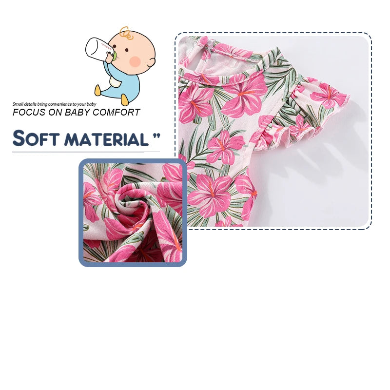 2 pièces été mignon bébé garçon fille combinaisons tissu confortable 0-9 mois nouveau-né barboteuse sans manches vêtements pour bébé