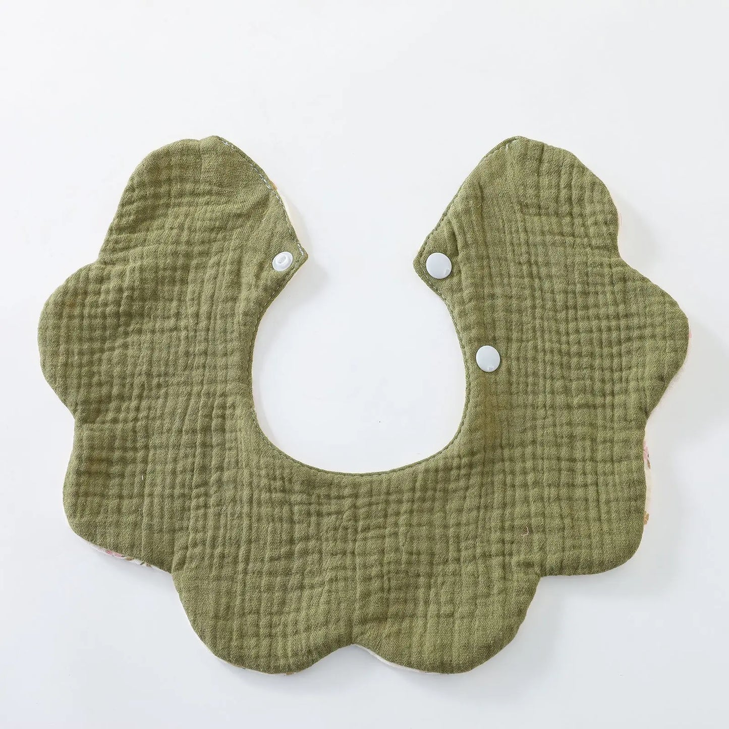 New 6 Layers Cotton Two-sided Usable Baby Feeding Drool Bib Cute Infants Saliva Towel Burp Cloth For Newborn Toddler Kids Bibs