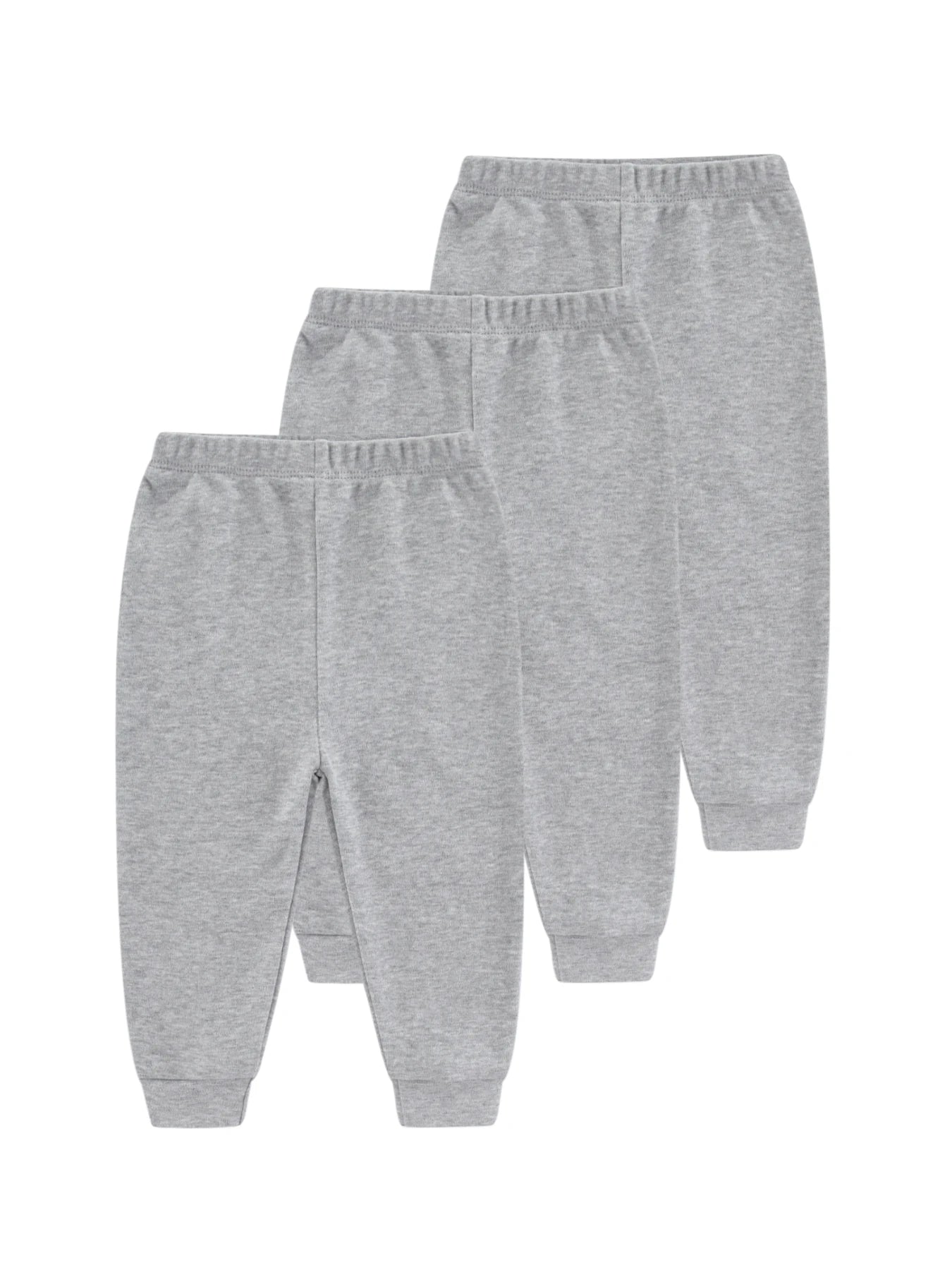 Ensemble 3 pièces pour bébé garçon et fille, pantalon 100 % coton, quatre saisons, pour nouveau-né de 0 à 24 mois, couleur unie