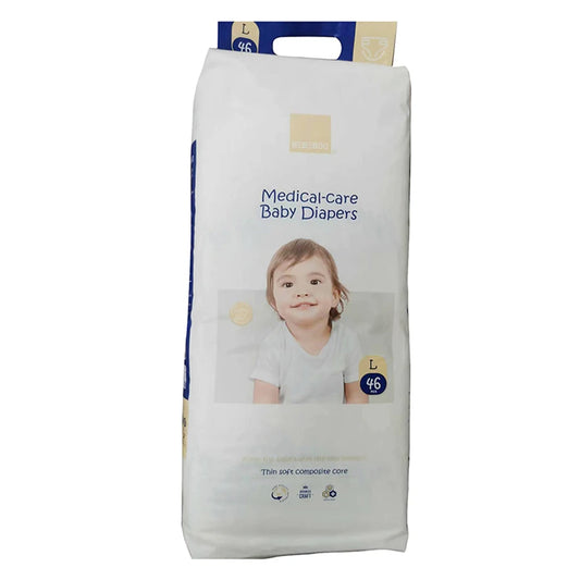 Bebeboo ultra-thin baby diapers use crystal clear water locking molecular structure to achieve instant suction and dryness
