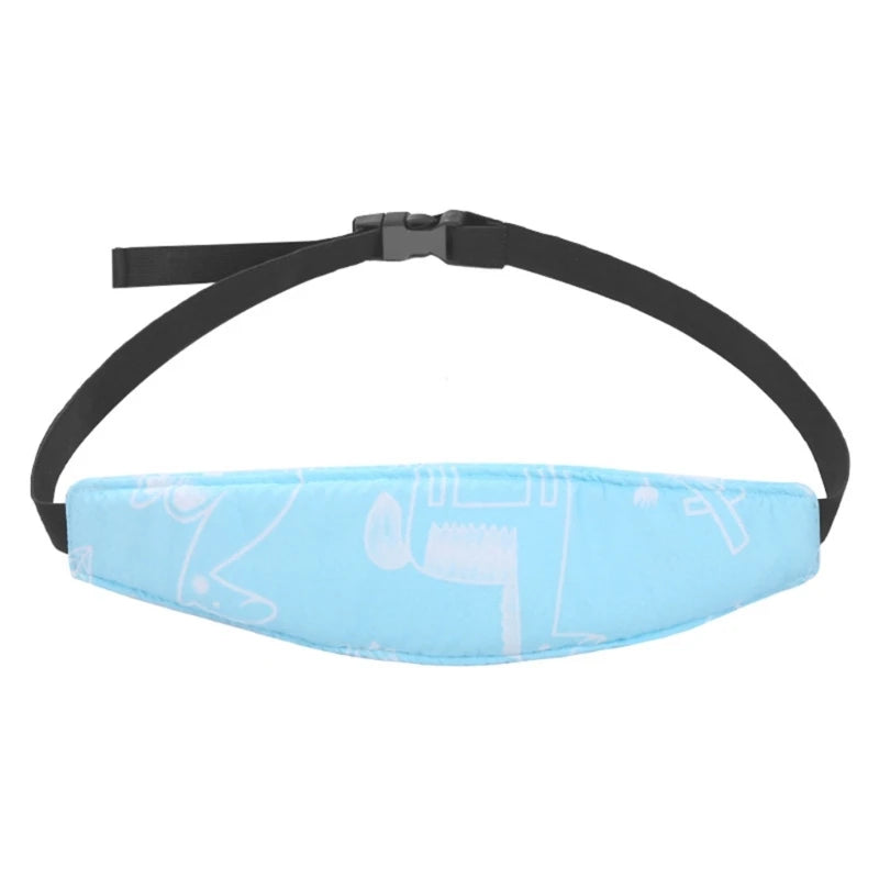 Car Head Support for Kids Toddler Baby Carseat Neck Support Sleep Headrest Head Strap Child Cartoon Eyeshade