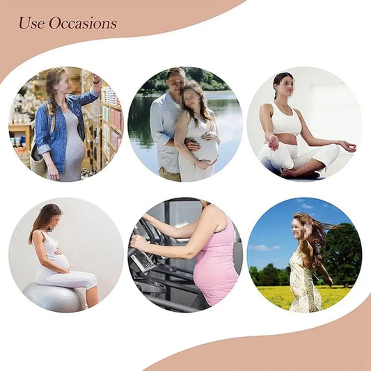 Ceinture abdominale de maternité pour femmes, ceinture de soutien ajustable pour le ventre et le dos, pour soulager les douleurs abdominales, pelviennes, à la taille et au dos.