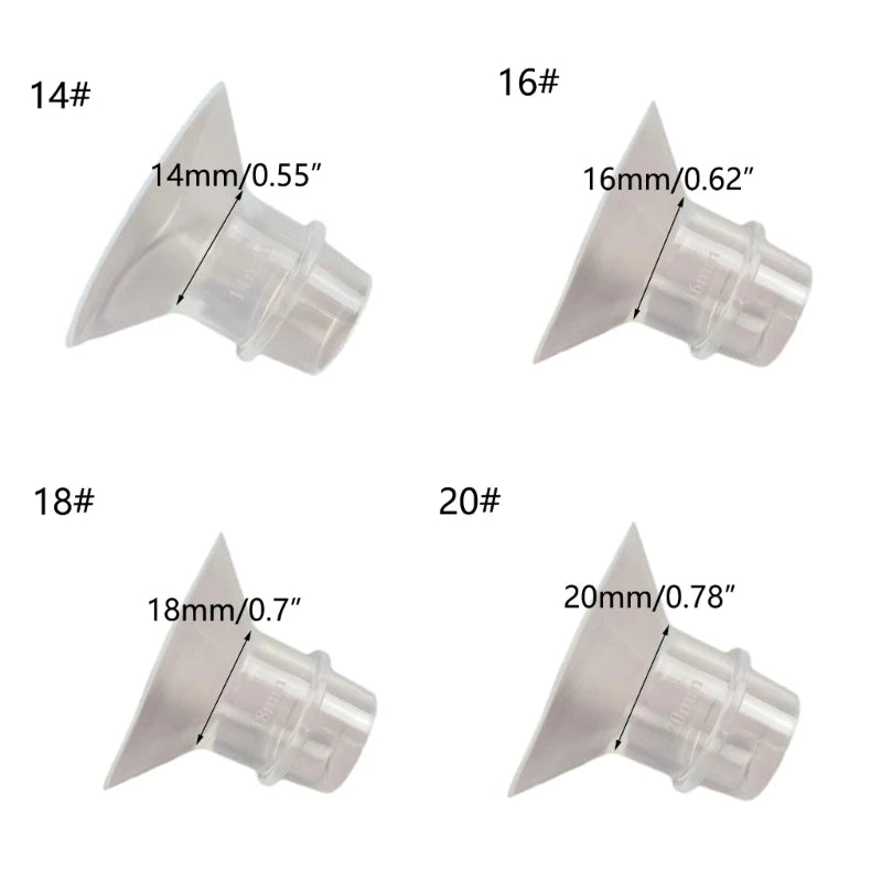 Adaptateur de bride mammaire en silicone efficace, convertisseur de corne mammaire pratique et durable pour une expression de lait améliorée A2UB