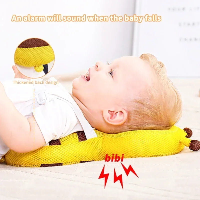 Coussin de protection pour la tête et le dos pour bébé, coussin de protection pour apprendre à marcher, couvre-chef pour prévenir les blessures, coussin de sécurité pour prévenir les chutes, dessin animé, abeille, oreillers pour enfants