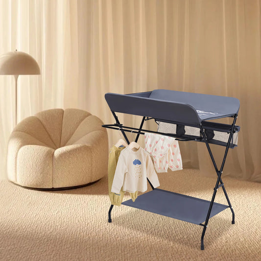 3 In 1 Changing Tables, Portable Changing Station, Folding Infant Diaper Nursery Organizer Changer Unit Baby Changing Station