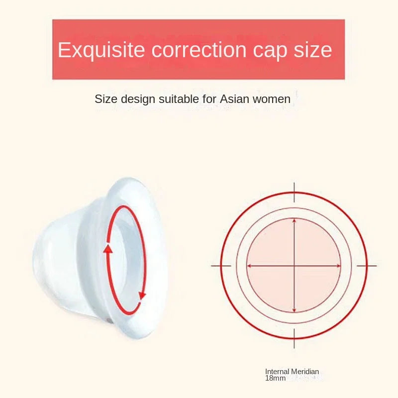 Lot de 2 protège-tétons en silicone Welnove, correcteurs plats et à ventouse