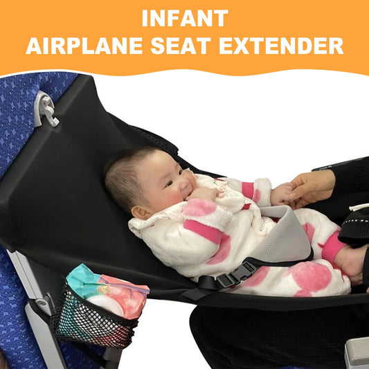 Toddler Airplane Seat Extender Flight Travel Bed to Save Mom's Lap Portable Toddlers Plane Foot Rest for Flying Fit Economy Seat