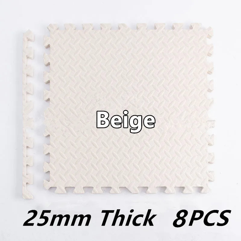 8PCS Tatame Gyms & Playmats Baby Floor Mat Floor Noise Tatamis for Babies Sound Deadening Mat Puzzle Mat Baby Play Gym Mat