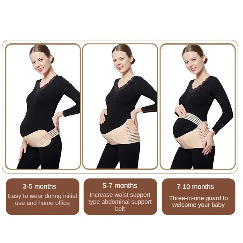 Ceinture de soutien abdominale pour femmes enceintes, ceinture de soutien ajustable pour le dos, ceinture de protection pour la maternité et la grossesse