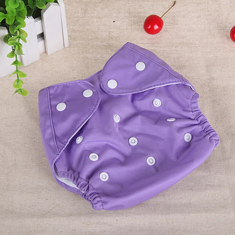Adjustable Baby Fabric Washable Towels, 0-6 Months of Newborn Shorts and Shorts Training, Reusable and Eco-friendly