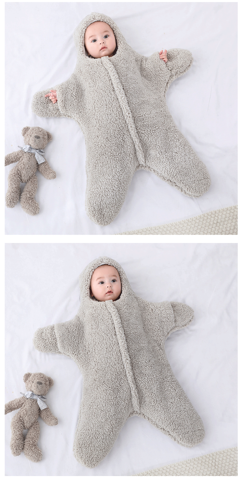 Combinaison à capuche pour nouveau-né, garçon et fille, motif dessin animé, vêtements à manches longues, tenue une pièce pour tout-petit