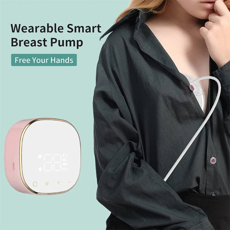 Tire-lait électrique double, rechargeable, facile à transporter, pour l'extérieur, USB, portable, mains libres, extracteur de lait portable, sans BPA