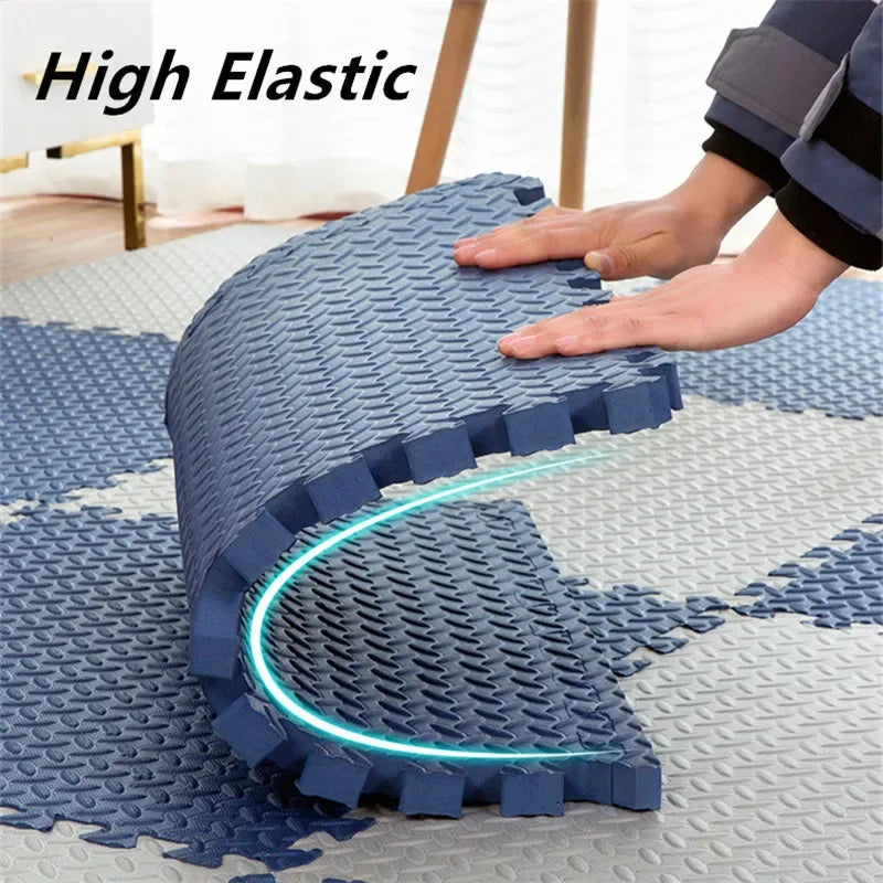 Baby Play Mat 12PCS Thick 1.2cm Activities for Play Mats Tatame Baby Mat Playroom Mat Floor Noise Mat Puzzle Mat Crawling Mat