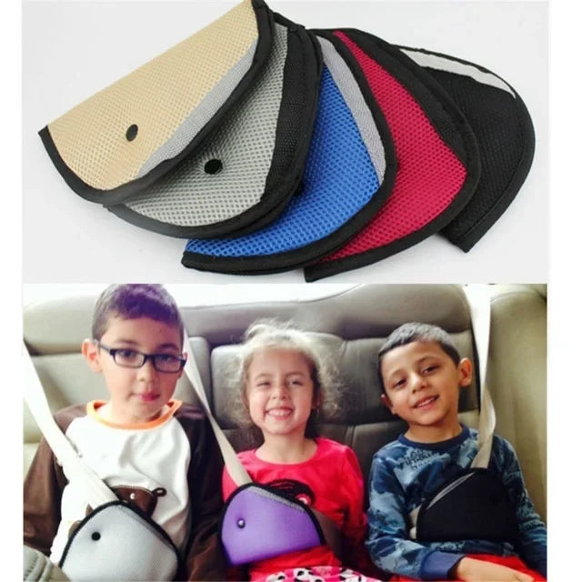 Kids Car Safe Fit Seat Belt Adjuster Baby Safety Triangle Sturdy Device Protection Positioner Carriages Intimate Accessories NEW