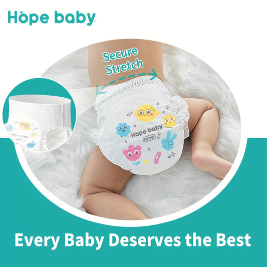 HOPE BABY Pull Ups 2T-3T (16-28 LBS), 68 Count Premium Training Underwear, Baby Diapers Toddler Potty Training Pants, Hypoallergenic With Skin