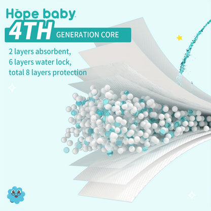 HOPE BABY Pull Ups 2T-3T (16-28 LBS), 68 Count Premium Training Underwear, Baby Diapers Toddler Potty Training Pants, Hypoallergenic With Skin