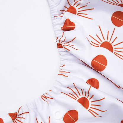 4pcs Reusable Cloth Diapers, Eco-Friendly, Washable, Adjustable, And Perfect For Babies