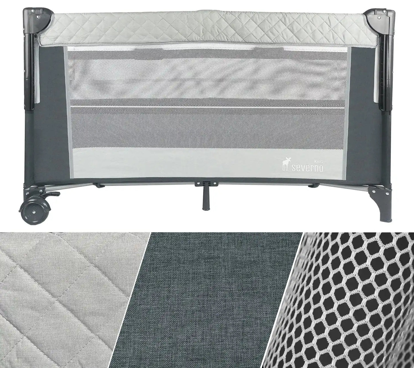 Overnight Travel Cot Collapsible Delivery 3 Levels Bag Mosquito Coat Side Side Side Hanging Mattress