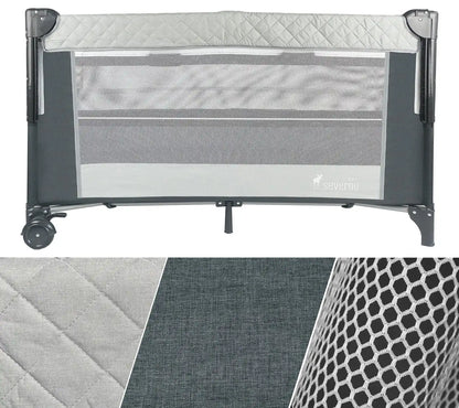 Overnight Travel Cot Collapsible Delivery 3 Levels Bag Mosquito Coat Side Side Side Hanging Mattress