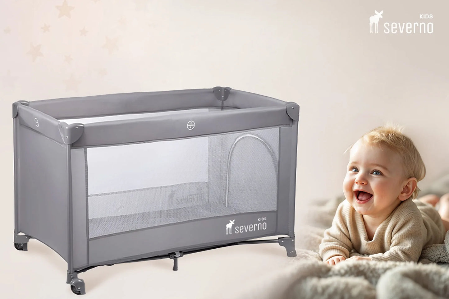 Honey Bunny Foldable Travel Cot + BEAT Bag FOR CHILD PREMIUM + MATTER