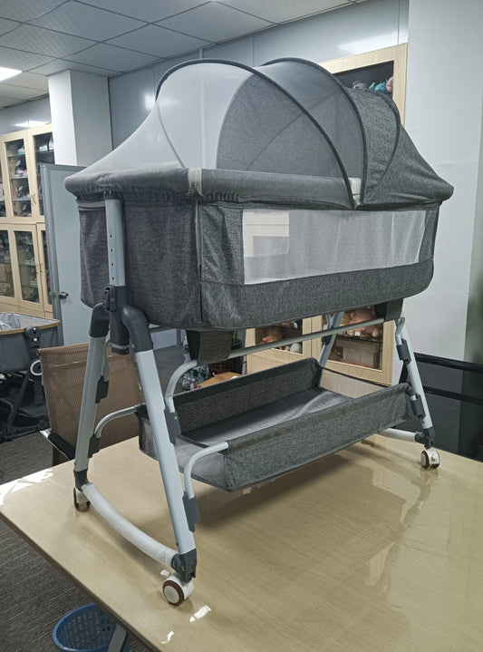 Baby Bassinet,Kids Cot Baby Crib Cradle Newborn Movable Portable Nest Crib Baby Travel Bed