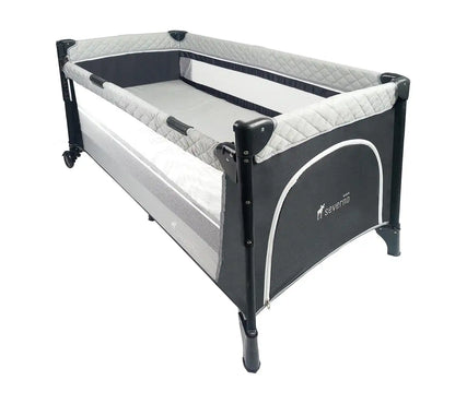 Overnight Travel Cot Collapsible Delivery 3 Levels Bag Mosquito Coat Side Side Side Hanging Mattress