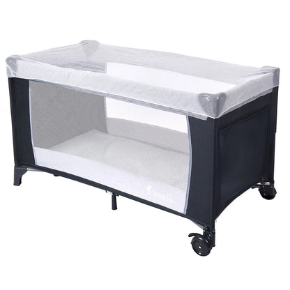Overnight Travel Cot Collapsible Delivery 3 Levels Bag Mosquito Coat Side Side Side Hanging Mattress