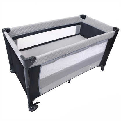 Overnight Travel Cot Collapsible Delivery 3 Levels Bag Mosquito Coat Side Side Side Hanging Mattress