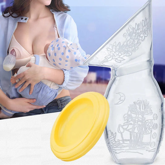 Tire-lait manuel pour bébé, tire-lait manuel, collecteur de lait maternel, correction automatique, tire-lait en silicone