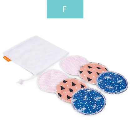 Coussinets d'allaitement en bambou super absorbants HappyFlute, à utiliser avec un sac à linge, coussinets d'allaitement lavables et imperméables, coussinets d'allaitement réutilisables
