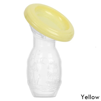 Hot Baby Feeding Manual Breast Pump Partner Breast Collector Automatic Correction Breastmilk Silicone Breast Pump