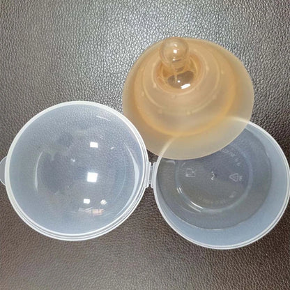 Protège-tétons en silicone double couche pour allaiter