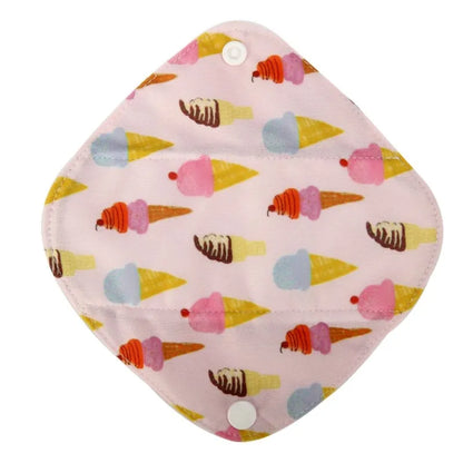 [Sigzagor] 1 protège-slip extra petit XS 7 pouces réutilisable lavable en charbon de bambou serviette hygiénique menstruelle en tissu Mama, 28 modèles