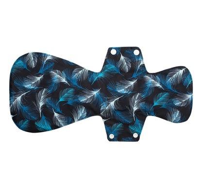 [Sigzagor] Nouvelle serviette hygiénique en tissu XXL en charbon de bambou réutilisable pour la nuit après l'accouchement 16 pouces