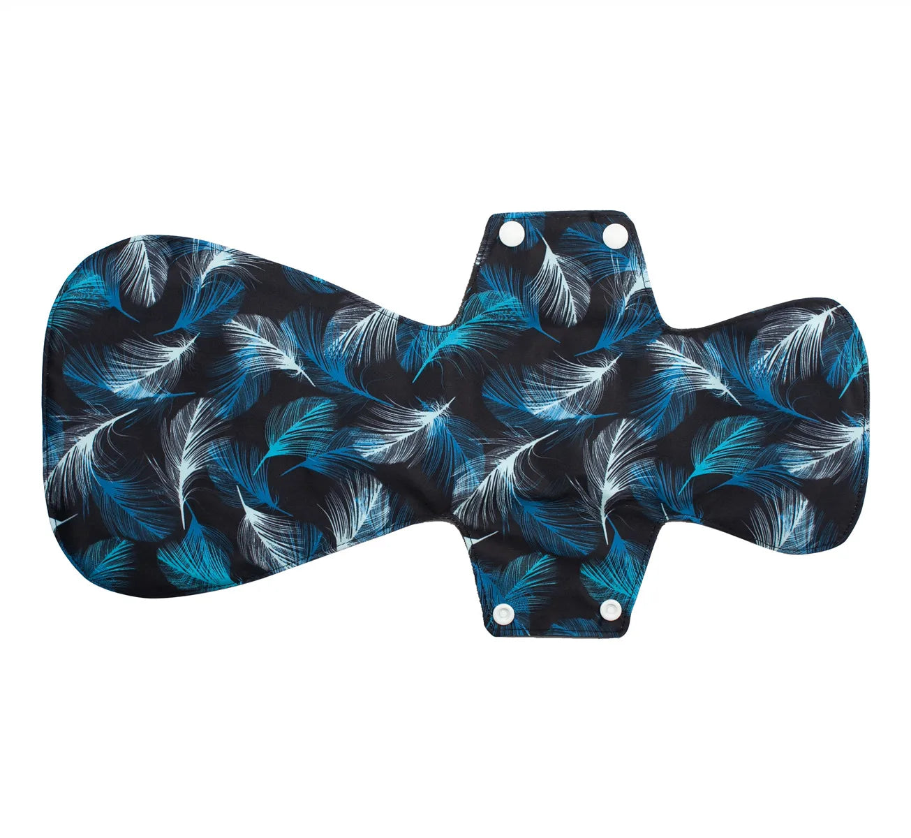 [Sigzagor] Nouvelle serviette hygiénique en tissu XXL en charbon de bambou réutilisable pour la nuit après l'accouchement 16 pouces